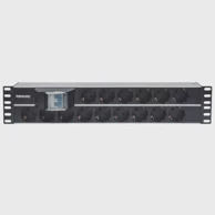 NAVIATEC PDU, 10", 4 Schuko, kabel 1.8 m, crni  